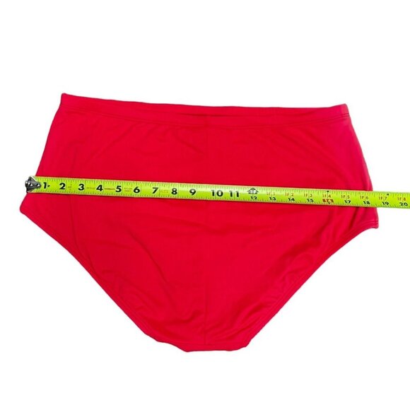 NWOT La Blanca Swim Bottoms Plus Size 16W High Rise Tummy Control Full Coverage - Picture 6 of 15